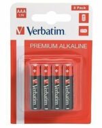 Verbatim Alkaline AAA 8pcs Batteries