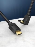 Vention HDMI Cable Right Angle 90 Degrees 1.5m AARBG - Image 2