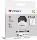 Verbatim My Finder Coin Apple BT Item Finder 2-pk Black/White MYFC-02BW - Image 6
