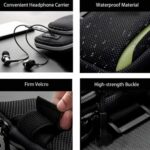 SWISSTEN ArmBag Αθλητική Θήκη Μπράτσου για Smartphone έως 6.7″ με Ανακλαστικά Στοιχεία 32903500 Μαύρο - Image 3