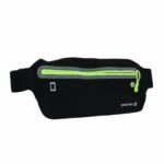 SWISSTEN Αθλητική Θήκη Μέσης (Running Belt) με Αδιάβροχο Υλικό & Ανακλαστικά Στοιχεία 32903400 Μαύρο