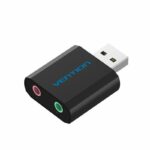 Vention AUDIO CONVERTER USB-A to 2×3.5mm Sound Card VAB-S17-B
