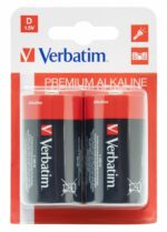 Verbatim Alkaline D 2pcs Batteries
