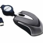 Verbatim GO MINI Wired Optical Travel Mouse Black