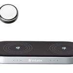 Verbatim WCS-03 3in1 Wireless Charger Qi & MFI Certified for Apple Devices