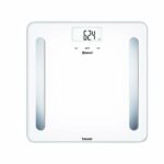 Beurer Pure Bluetooth Διαγνωστική Ζυγαριά Μπάνιου με Ανάλυση Σώματος και Σύνδεση Bluetooth BF 600 Λευκό