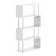 ksilini-metalliki-vivliothiki-me-4-rafia-80-x-30-x-145-cm-xromatos-leyko-homcom-02-0599