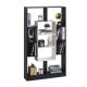 ksilini-vivliothiki-me-11-rafia-95-x-22-x-150-cm-homcom-833-890bk